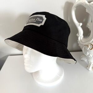 Dior Black Bucket Hat Unisex